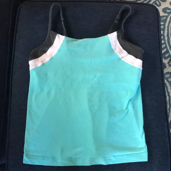 lululemon athletica Tops - Lululemon aqua blue workout top